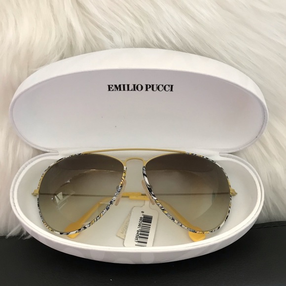 Emilio Pucci Accessories - Authentic EMILIO PUCCI EP125S Aviator Sunglasses